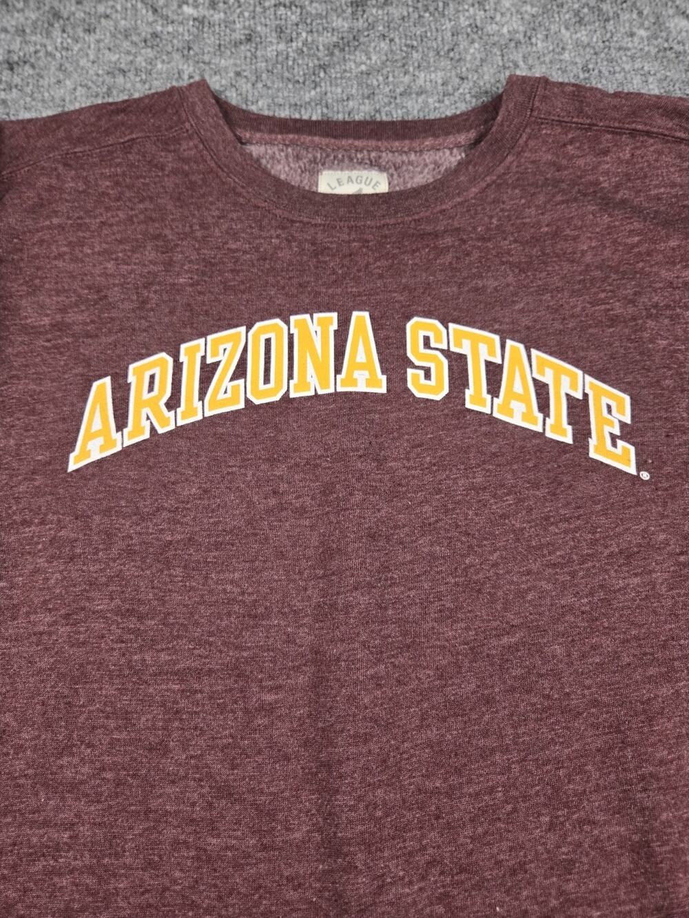 League Arizona State Crew Medium Sweatshirt #994